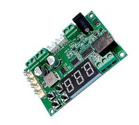 Electronics Cooling Fan Speed Controller Board, DC12V / 24V Temperature Regulator Module for 2/3 / 4-Wire in Cabinets Thermostat Fan Control Temperature Output Module Enclosure
