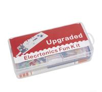 Electronics for Starter Kit with 830 Point Breadboard & Power Supply Module for Arduino Projects - Includes for jumper Wires Resistors LEDs