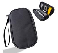Electronics Organizer Travel Case, Cable Organizer Travel Essentials Tech Pouch,Suitable for Charger, Cable, Phone，Flash Drive,Black