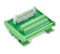 Electronics-Salon IDC-40 DIN Rail Mounted Interface Module, Breakout Board, Terminal Block.
