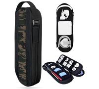 Electronics Travel Organizer for Charger & Laptop Accessories | Small Cable Bag Organiser for Tech Gadgets & Travel Essentials | Tech Pouch & Power Bank Case for Camera Accessories (Camo)