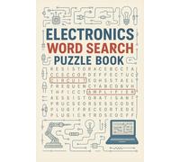 Electronics Word Search Puzzle Book: With Easy to Read Print | 6x9 inches, 110 pages | Gift for Vacations, Holidays, and Relaxing Times