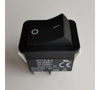 ElectronicSwitch 1Piece HY12-9-4 20A 125/250V 2HP 125/250V 4Pins ON-OFF Rocker Switch(Gold)