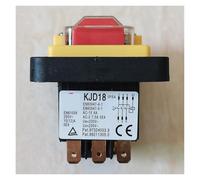 ElectronicSwitch KJD18 7Pins Push Button Switch ON-OFF Electromagnetic Switches with Under Voltage and Restart Protection 15(12) A 230V AC