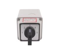 ElectronicSwitch YMW26 LW26-20/5M Two Wire Five Group 5 Position 20A Power Switching Signal Box Transfer Rotary Cam Switch
