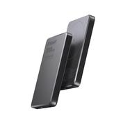Electroniqs X6 Pro Plus Magnetic Power Bank 10,000mAh 3-in-1 Qi2 Charger for Smartphones, Watch & Earbuds - 20W USB-C, 15W Wireless, Slim Aluminium Design (Dark Sky)