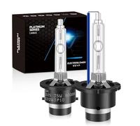 ElectronLumen D2S HID Xenon Headlight Bulbs 35W 8000K High Low Beam Replacement Headlamps - Ice Blue, Pack of 2