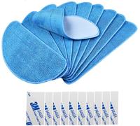 Electropan Consumable Accessories Parts 10pcs Mopping Cloths With Magic Paste Replacement for ilife V3 V3s V5 V5s V5s pro Robot Vacuum Cleaner