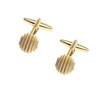 Electroplated Gold Silver Copper Cufflinks Men's French Shirt Cuff Links