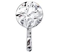 Electroplated Makeup Mirrour Vanity Mirrour Handheld Mirrour Hand Mirrour With Handle Water Ripples Cosmetic Mirrour