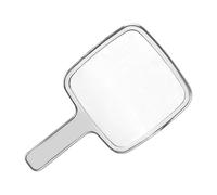 Electroplated Makeup Mirrour Vanity Mirrour Handheld Mirrour Hand Mirrour With Handle Water Ripples Cosmetic Mirrour