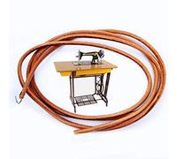 ELECTROPRIME Leather Running Belt Antique Manual Industrial Rocker Accessory Practical