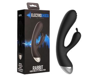 ElectroShock E-Stimulation Rabbit Vibrator Rampant G-Spot Stim Bunny USB Sex Toy