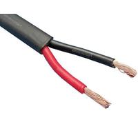 electrosmart 2 Core Twin Red/Black Copper Automotive Auto Boat Marine Cable Wire 2 x 2mm Thin Wall Flat Stranded 12V 24V 25 Amp (20m)