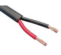 electrosmart 2 Core Twin Red/Black Copper Automotive Auto Cable Wire 2 x 0.75mm Thin Wall Flat Stranded 12V 24V 14 Amp (10m)