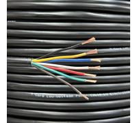 electrosmart 20m 7 Core Copper Cable Car Van Trailer Tail LED Lighting Wire Caravan 11A 12v 24v