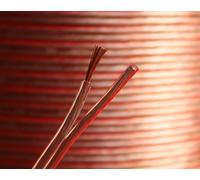 electrosmart 25m Quality 18AWG Loud Speaker Cable - Multi-Strand - Outside Dimensions of Cable: 5mm x 2.5mm