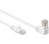 electrosmart 3m White CAT6 Ethernet Network Cable with 90 Degree Right Angled RJ45 Connector CAT 6