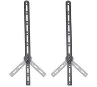 electrosmart Adjustable Universal Sound Bar Speaker Bracket/Mount/Holder Fix Soundbar Below TV VESA