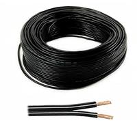 electrosmart Black Multistrand 2 x 0.5mm Speaker Cable Audio Systems (25)