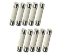 electrosmart Pack of 10 F2A 2A 2 Amp Fast/Quick Blow Ceramic Fuse - Size 20mm x 5mm - Related Voltage 250v …