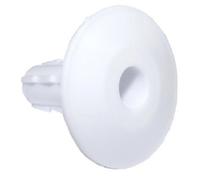 electrosmart Pack of 12 Single White Feed-Thru Cable Wall Entry Grommets - Suitable for most RG6 / WF100 Cable