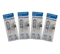 electrosmart Quantity: 4 G4 10W Warm White 12v Halogen Capsule Bulbs/Lamps - 2000hrs Energy Efficient only uses 7w of Power