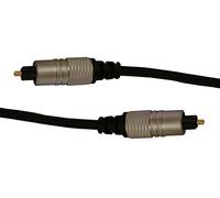 electrosmart TOSlink Optical Audio Digital SPDIF Cable/Lead Professional Quality with 24k Gold Plated Contacts (0.75m)