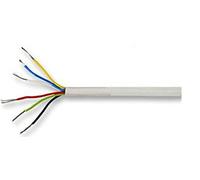 electrosmart White 6 Core Burglar/Intruder Alarm Cable (10m)