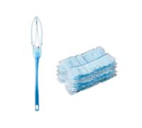 Electrostatic Absorbent Fiber Duster Air-condition Household Car Furniture Cleaning Microfiber Dusting Brush Accessories Washable Cleaner Professional Grade Wand Easy To Use Handle Fine Particle Fiber