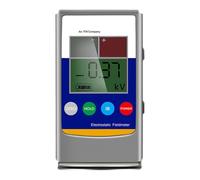 Electrostatic Field Meter, 0-20KV Handheld Electrostatic Tester, Antistatic Field Detection Tester, with LCD Screen, Ion Balance Tester, for Textile Fiber Paper Plastic