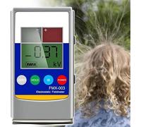 Electrostatic Field Meter, Portable 0-20 KV Tester with LCD Screen, Antistatic Measurement for Rubber, Fiber, Plastic, Composite Applications