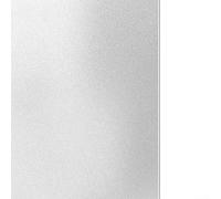 Electrostatic Frosted Glass Film for Residential Bathroom Privacy Translucent Coverage on Flat Glass Surfaces No Installation Hardware