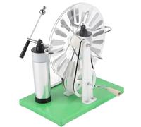 Electrostatic Induction Electricity Generator, Physics Static Generator Model Electrostatic Kits with 2 Leyden Jars and Conductive, Improved Performance for Classroom Teens Party Favors Kids