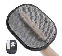 Electrostatic Mittens Pet Hair Removal Gloves Tool Puppy Cleaning Accessory 2 Pieces with Static Attraction Layer Comfort Grooming Clothes