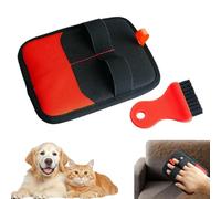 Electrostatic Pet Hair Remover Comfortable Pet Detangling Aid | Electrostatic Cat Grooming Gloves for Couch Carpet Laundry Clothing Tablecloth Sofa Seat Cushion Car Bed Floor