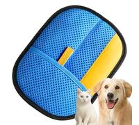 Electrostatic Pet Hair Remover Glove - Washable Mitt 24cm Fabric Hair Removal Brush Multi- Tool with Anti- Grip | for Dogs Cats Carpet Furniture Lav