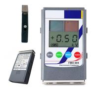 Electrostatic Test Meter with Digital Display, ESD Voltage & Static Field Monitoring, for Textile, Fiber, Paper, Rubber, Plastic