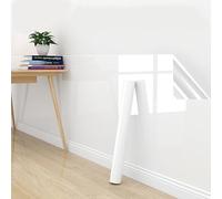 Electrostatic Wall Protective Film - Clear Plastic Static Cling Wall Protector Film, Removable Contact Paper Washable Protector Film Sticker for Wall, Cupboard, Sofa, Door, Furniture,Kitchen 40X300cm