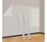 Electrostatic Wall Protective Film, Clear Wall Protector Film, Self-Adhesive Contact Paper, Removable Transparent Static Cling Films for Kitchen Backsplash, Walls (15.75" X 196")