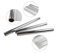 Electrostatic Wall Sticker Clear Protective Film for Smooth Gray Walls, Waterproof and Dust Resistant (45cmx3m)