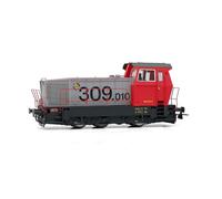 Electrotren HE2014 RENFE, diesel shunting locomotive 309, red-grey livery, ep. V Loco - Diesel