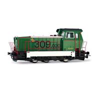 Electrotren HE2027D ADIF, diesel locomotive class 309, green/white, ep. VI, with DCC decoder Diesel Locomotive