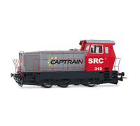 Electrotren HE2029D SRC, diesel locomotive class 312, "Captrain red-grey livery, ep. VI, with DCC decoder Diesel Locomotive