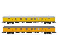 Electrotren HE4021 RENFE, 2-unit set DGCT-3100 postal vans with 160km/h bogies, yellow livery, ep. IV Rolling Stock - Coaches