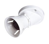 Electrovision 60 W T1 Batten Angled 3 Terminal Lamp Holder Ho Skirt White