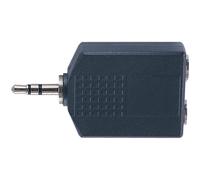 Electrovision 3.5Mm Sp To 2X6.35 Ss in Black Electrovision Black