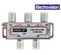 Electrovision 4204S-Ap 4 Way Splitte4204S Ap 4 Way Splitter With A Single Input Port And Four Output Ports Arranged On The Main Bodyr