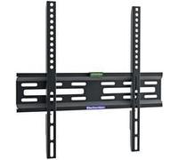 ELECTROVISION A195DB Fixed TV Wall Bracket with Integrated Spirit Level for 26''-55'' Screens with 45kg Maximum Load