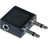 Electrovision Aircraft Headphone Socket Dual Jack Adaptor